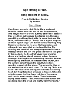 King Robert of Sicily. text.