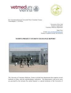 tempus project student exchange report