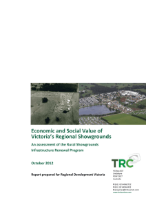 Social Value of Victoria`s Showgrounds