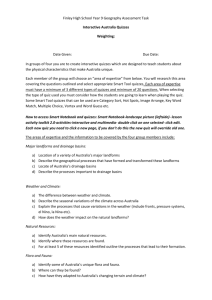 Finley High School Year 9 Geography Assessment Task Interactive