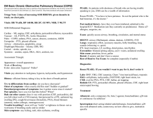 COPD/SOB Shownotes (Word Format)