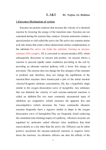 EnzymesMechanism of Action