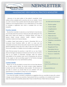 Read our Newsletter - Haughmond View Medical Practice