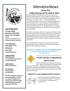 April 2014 Newsletter