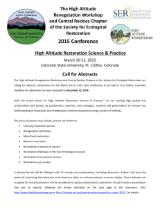 Call-for-abstracts-H.. - SER - Society for Ecological Restoration