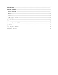 Patent Law (Mgbeoji) - 2013-2014(2)