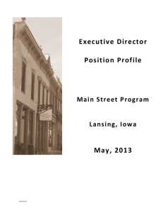 job description. - Iowa Museum Association