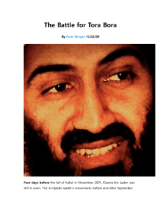 Citation: "The Battle for Tora Bora."