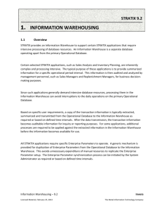 Information Warehousing