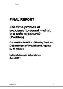 HLPP Report National Acoustic Laboratory June