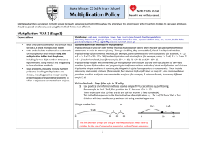 Y3 Multiplication CP