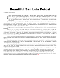 Beautiful San Luis Potosi