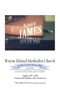 Our Pantry Shelves - Wayne United Methodist Church