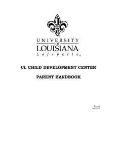 the Parent Handbook