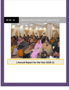 UDAAN Annual Report 2011