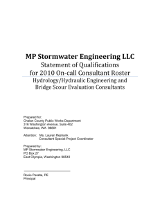 MP Stormwater Engineering LLC Statement of