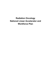 Radiation Oncology National Linear Accelerator