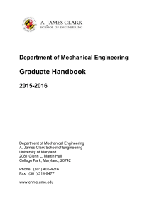Mechanical Engineering Graduate Student
