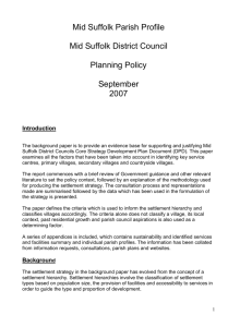 Mid Suffolk Parish Profile - Mid Suffolk District Council