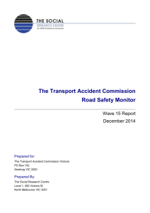 Speed - Transport Accident Commission