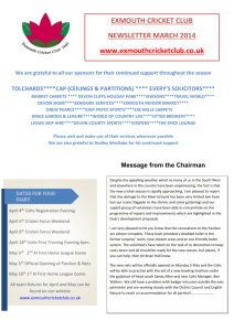 Click here for our latest Newsletter