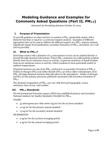 Modeling Guidance and Examples for Commonly Asked Questions