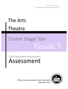Center Stage Star - Office of Superintendent of Public Instruction