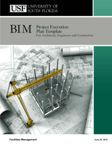 BIM PROJECT EXECUTION PLAN For: