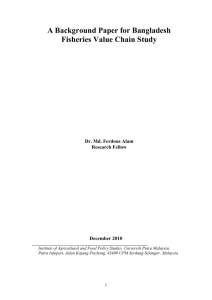 in Inland & marine Fisheries, 2008-2009