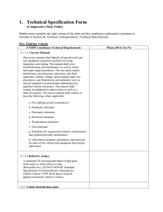 AmendedTechnical Specification Form 7