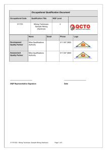 B3-311701002_Mining Technician_Qualification Document