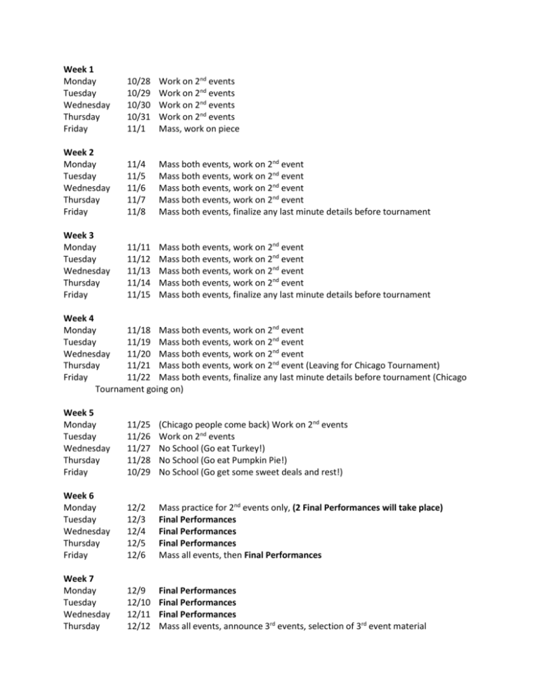 Course Outline - Rowan County Schools