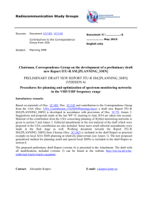 reliminary draft new report itu-r sm.[planning_smn] (version 4)6.39 mb