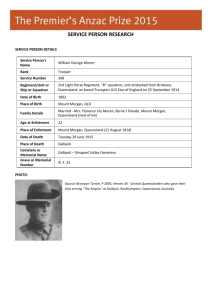 Trooper William George Moren