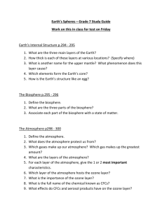 Earth gr 7 study guide