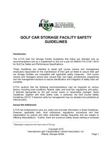 golf car storage facility safety guidelines.121914