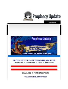 File - Prophecy Update