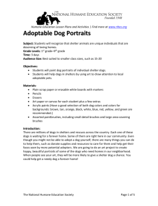 Microsoft Word - Briggs Animal Adoption Center