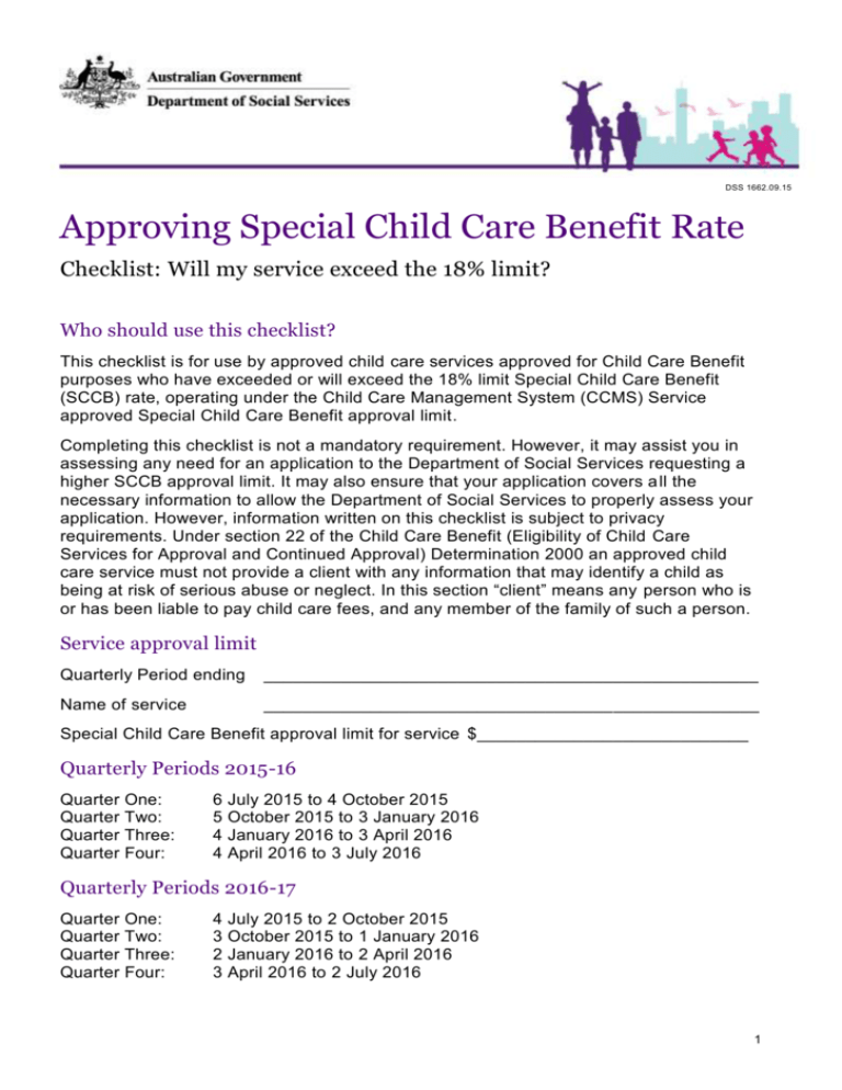approving-special-child-care-benefit