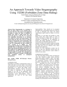 FZDH approaches to the data hiding problem from a different