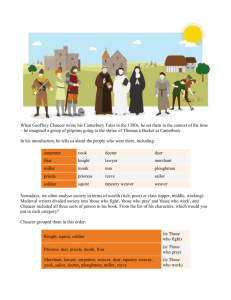 AA – Life in Medieval England