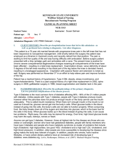 3313 example of Clinical Planning Sheet