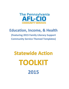 DOWNLOAD the 2015 PA AFL-CIO Community Services Week of