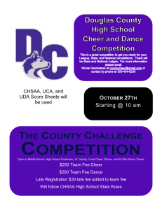 DC Competition - Douglas County Poms