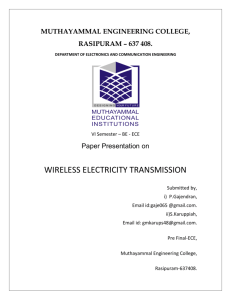 wireless electricity transmission