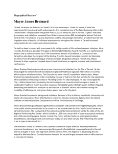 Brief bio for James Brainard