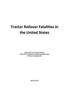 Tractor Rollover Fatalities in the United States