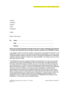 PREDNOS 2 Letter to GP v1.0 (1st October 2012)