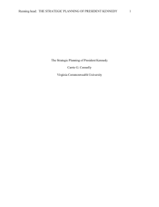 JFK-paper3 - Virginia Commonwealth University
