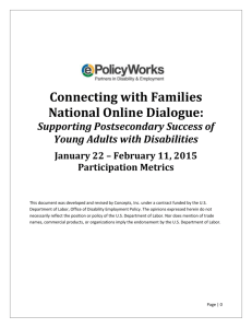 Connecting with Families: Supporting Postsecondary Success of
